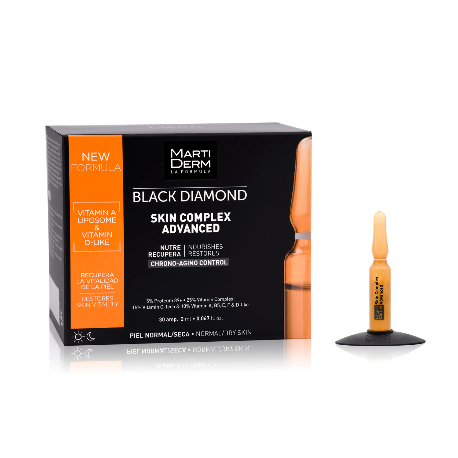 Skin Complex Advanced 30 ampoules MartiDerm la référence en